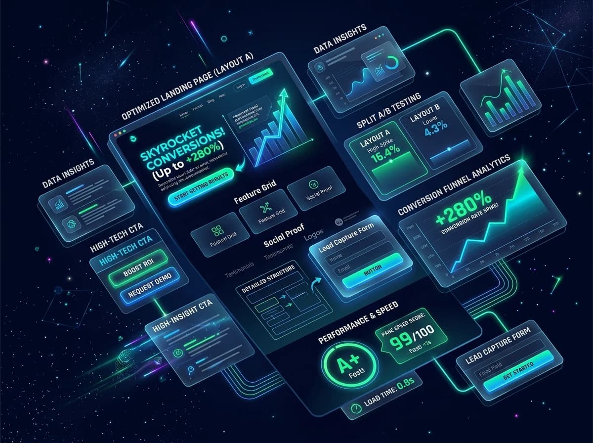 Landing Page Development by NoaSec